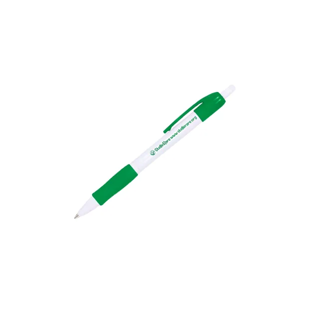 Penna bianca e verde Stelle Rare