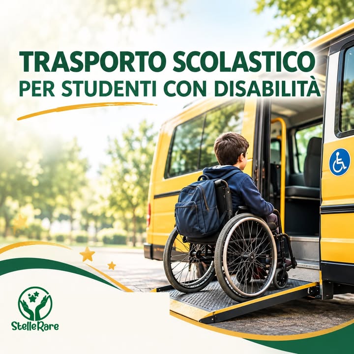 💚 TRASPORTO SCOLASTICO PER STUDENTI CON DISABILITÀ 🗓️Dal 24 settembre 2026 sarà attivato a Bari…